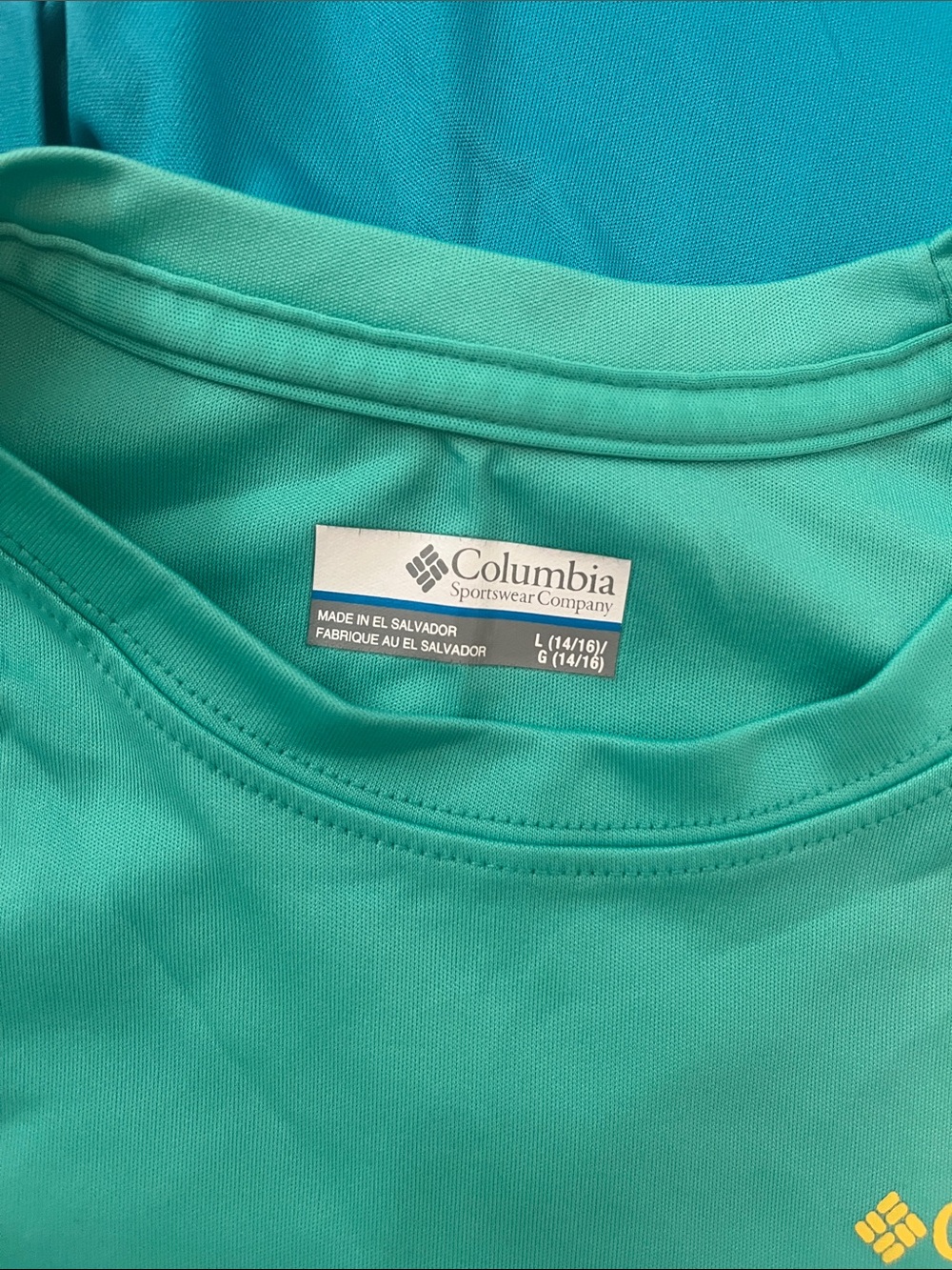 Columbia/Aftco bundle Long Sleeve fishing Shirts - Teal, Aqua & Light Blue - Picture 3 of 14